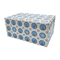 Typisch Hollands Geschenkbox 20x31,5x15cm Delfter Blau Modern