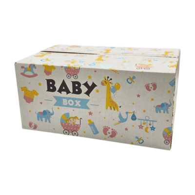 Typisch Hollands Geschenkbox 40x30x23cm - Baby-Box