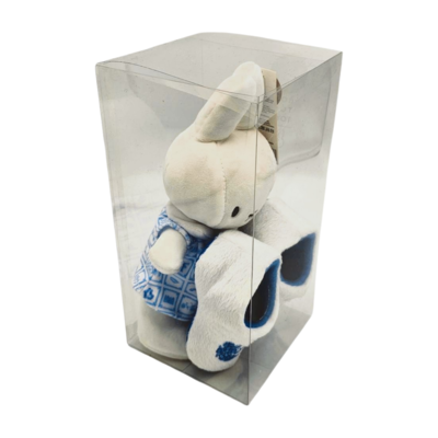 Typisch Hollands Miffy-Geschenkset - Kuscheltier und Holland-Hausschuhe (0-6 Monate)