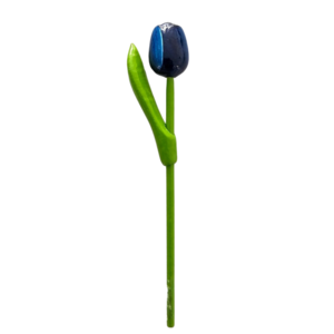 Nijhuis  Tulip on stem 20 cm Blue-White - Small