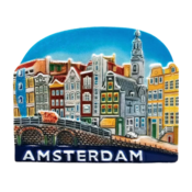 Matix Magnet Canal Houses - blue Amsterdam