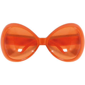 Typisch Hollands Oranje - Bril groot (oversized)