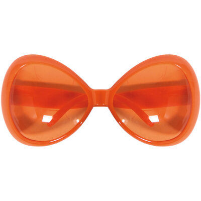 Typisch Hollands Oranje - Bril groot (oversized)