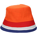 Typisch Hollands Orange cap - Party hat - Fisherman hat Red-White-Blue-Orange