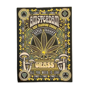 Matix Playing cards Amsterdam green / gold - Grass