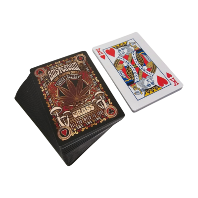 Typisch Hollands Playing cards Amsterdam red / gold - Grass