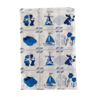Typisch Hollands Delfts blauwe cadeauzakjes 13x18 cm(10 stuks)