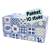 Typisch Hollands Gift boxes pack 10 pieces - Delft blue - Small