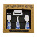 Typisch Hollands Käsemesser - in Delfter blauer Geschenkverpackung