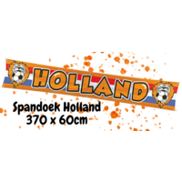 Typisch Hollands Spandoek Hollandse leeuw - Oranje en Rood-Wit-Blauw