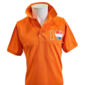 Holland fashion Orangefarbenes Polo-Shirt Holland – Ich liebe Holland