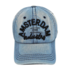 TTD Gifts Amsterdam cap - Jeans/Licht - Zwarte borduring