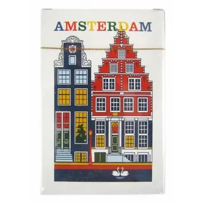 Typisch Hollands Playing cards Amsterdam - Facade houses