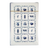 Typisch Hollands Playing cards Holland - Delft blue tile motif