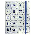 TTD Gifts Notizbuch - Delfter blaues Fliesenmotiv