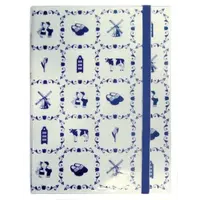 Typisch Hollands Notizbuch - Delfter blaues Fliesenmotiv