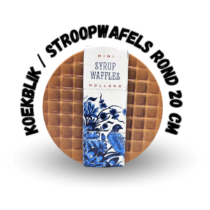 Typisch Hollands Blik stroopwafels Holland -  Superorigineel 3D Stroopwafelblik