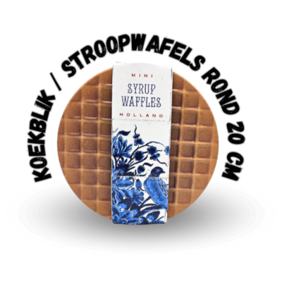 Typisch Hollands Can of stroopwafels Holland - Super original 3D stroopwafel can