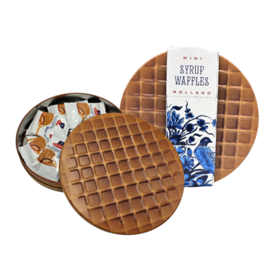 Typisch Hollands Dose Stroopwafels Holland – Super originelle 3D-Stroopwafel-Dose