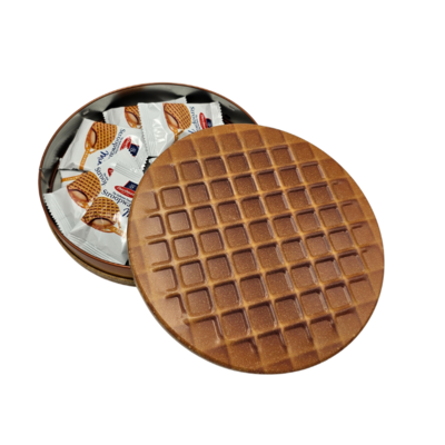 Typisch Hollands Blik stroopwafels Holland -  Superorigineel 3D Stroopwafelblik