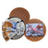 Typisch Hollands Dose Stroopwafels und Stroopwafel-Likör Holland - Super originelle 3D-Stroopwafel-Dose