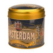 Typisch Hollands Souvenirblik - geschikt voor chocolaatjes ,stroopwafels of snoep - Leeg - Amsterdam-Vintage