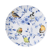 Heinen Delftware Wall plate Birds and Delft blue - Blossom