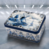 Matix Tin speculaas rectangular Delft blue