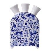 Heinen Delfts blauw Delfts blauwe tulpenvaas klok 17 cm