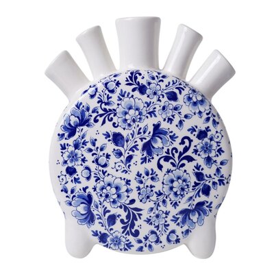 Heinen Delfts blauw Delfter blaue Tulpenvase ca. 20 cm