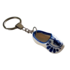 Heinen Delfts blauw Schlüsselanhänger – 1 kleiner Holzschuh – Porzellan – Delfter Blau