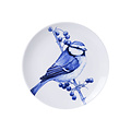 Heinen Delftware Delfts blauw bord - Pimpelmees 20cm