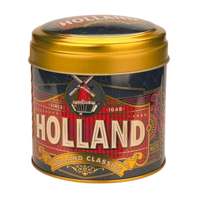 Matix Souvenirdose – geeignet für Pralinen, Stroopwafels oder Bonbons – Holland-Vintage