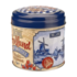 Typisch Hollands Souvenirblik - geschikt voor chocolaatjes ,stroopwafels of snoep - Leeg - Delfts blauw rode ruit