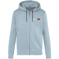 Holland fashion Hoodie met Rits - Amsterdam - Ice Blue