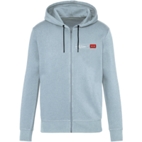 Holland fashion Hoodie met Rits - Amsterdam - Ice Blue