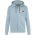Holland fashion Hoodie met Rits - Amsterdam - Ice Blue