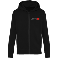 Holland fashion Hoodie with Zipper - Amsterdam - Black