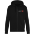 Holland fashion Hoodie with Zipper - Amsterdam - Black