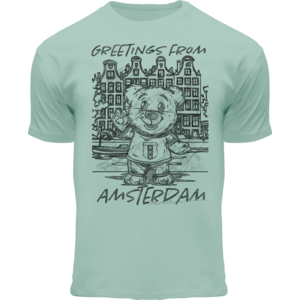 Holland fashion Kids T-Shirt - Amsterdam - Bear