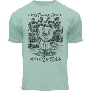 Holland fashion Kinder-T-Shirt - Amsterdam - Bär