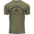 Holland fashion T-Shirt - Amsterdamer Stadtwappen mit rotem Schild 1275
