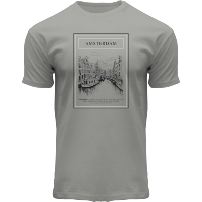 Holland fashion T-Shirt - Amsterdam - Canal Art