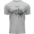 Holland fashion T-Shirt - Amsterdam - Light Grey Canal Sketch A'dam