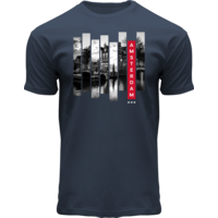 Fox Originals T-shirt Blue Dusk Photobars Amsterdam