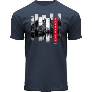 Fox Originals T-shirt Blue Dusk Photobars Amsterdam