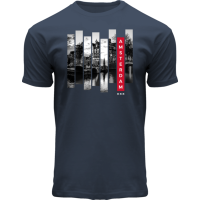 Fox Originals T-shirt Blue Dusk Photobars Amsterdam