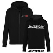 Fox Originals Hoodie with Zipper - Amsterdam - Black