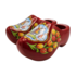 Typisch Hollands Originele Klompjes - Rood- Molens en Tulpen 14 cm