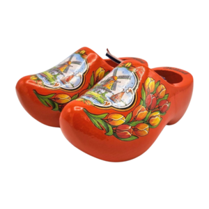 Typisch Hollands Original Clogs orange 14 cm